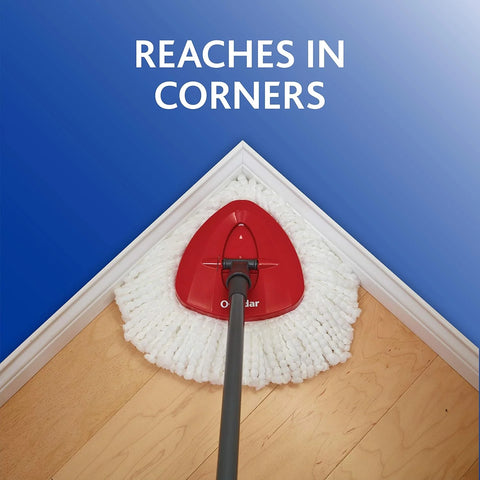 O-Cedar EasyWring Microfiber Spin Mop and Bucket Cleaning System