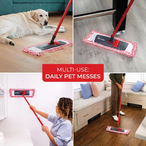 O-Cedar Pet Pro Hair & Dust Mop Refill 4/PDQ